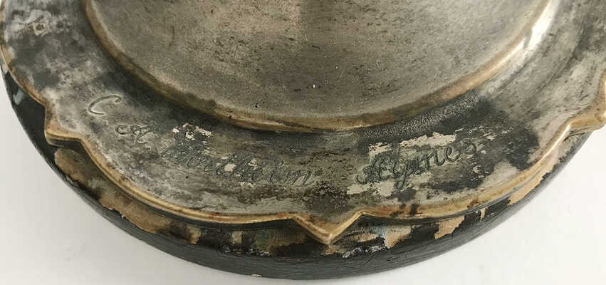 Кубок и наградной жетон соревнований в Голландии